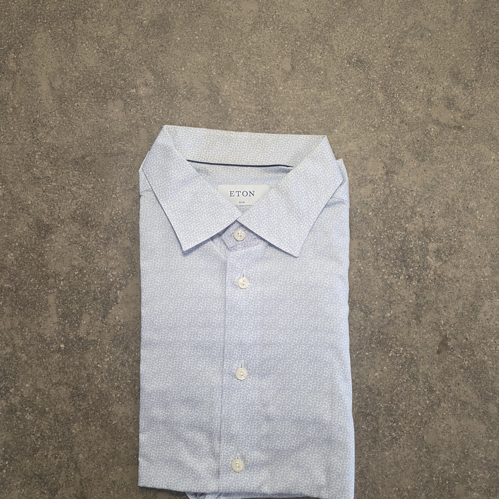 Eton Light Blue Men's Dress Shirt